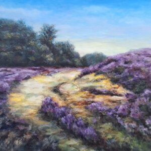 Droompad in het veld