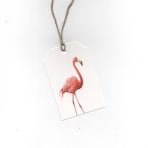 Flamingo label